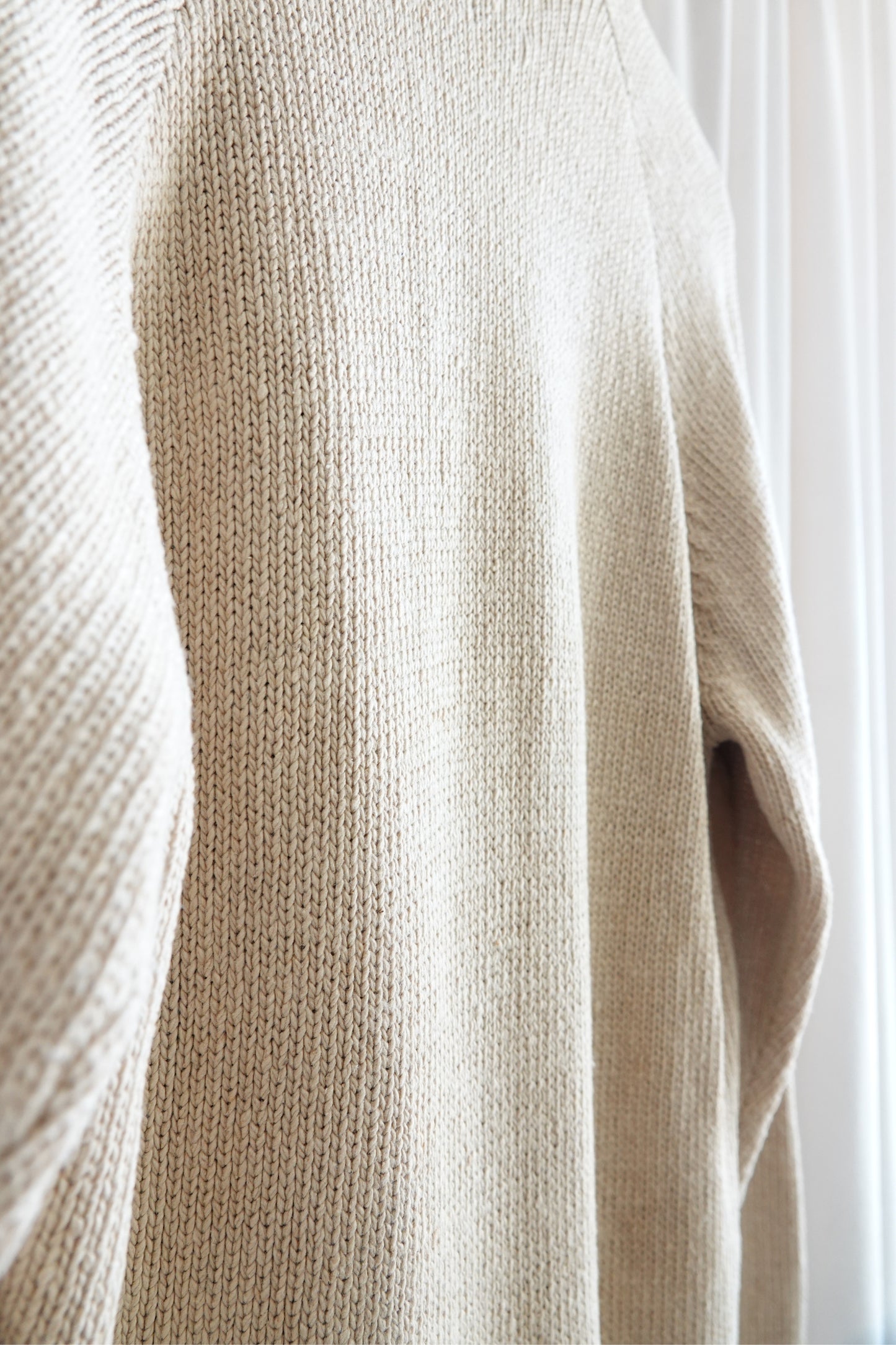Vintage Polo Unisex 1989 Lambsuede & Silk Knit Cardigan