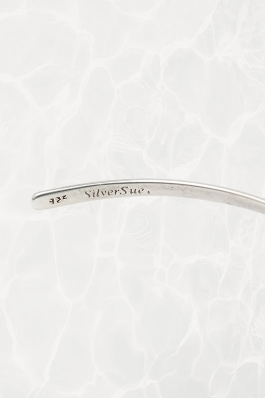 SilverSue neck cuff inner stamp reading 925 SilverSue