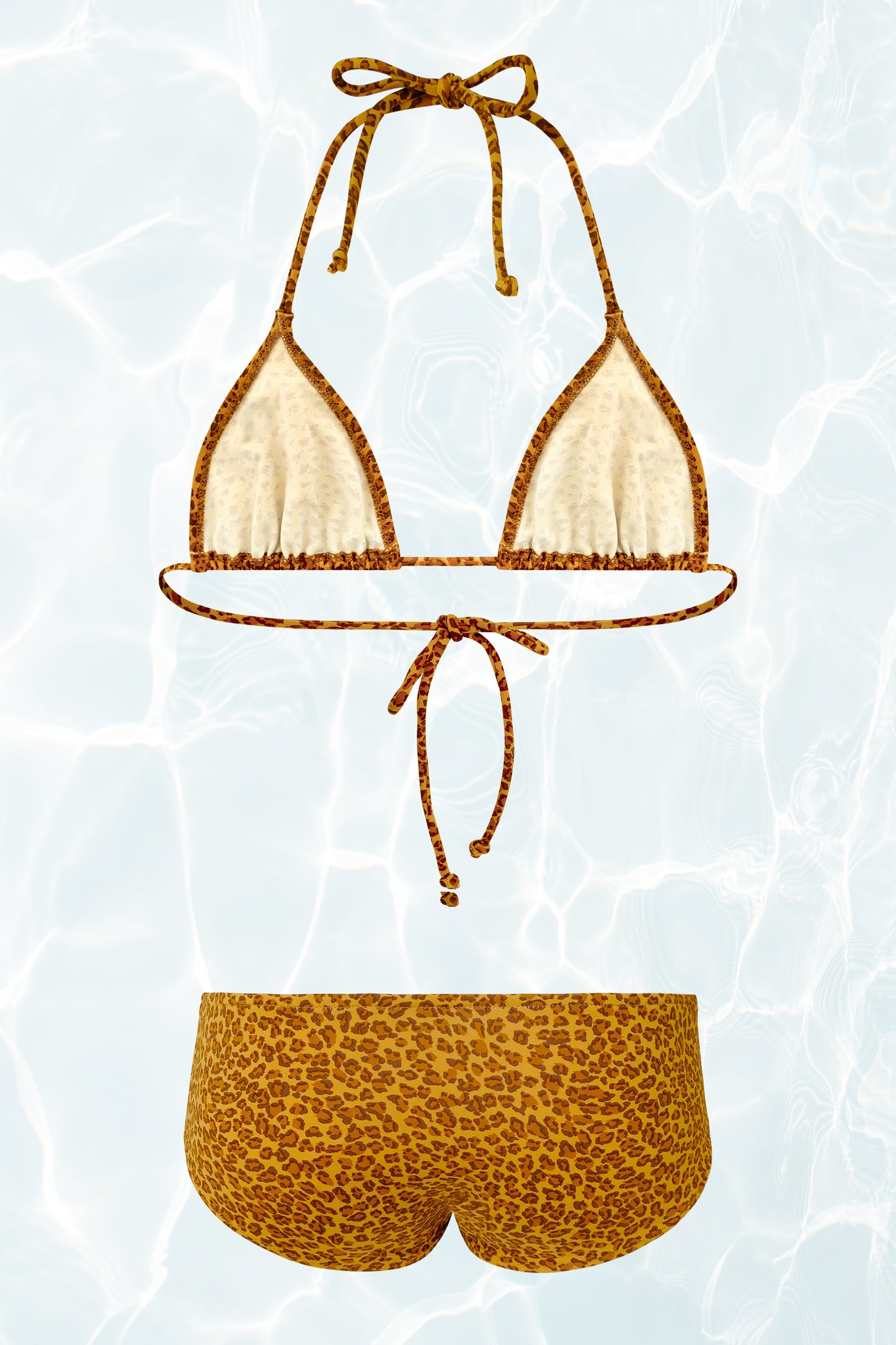 Leopard Print Bikini Set