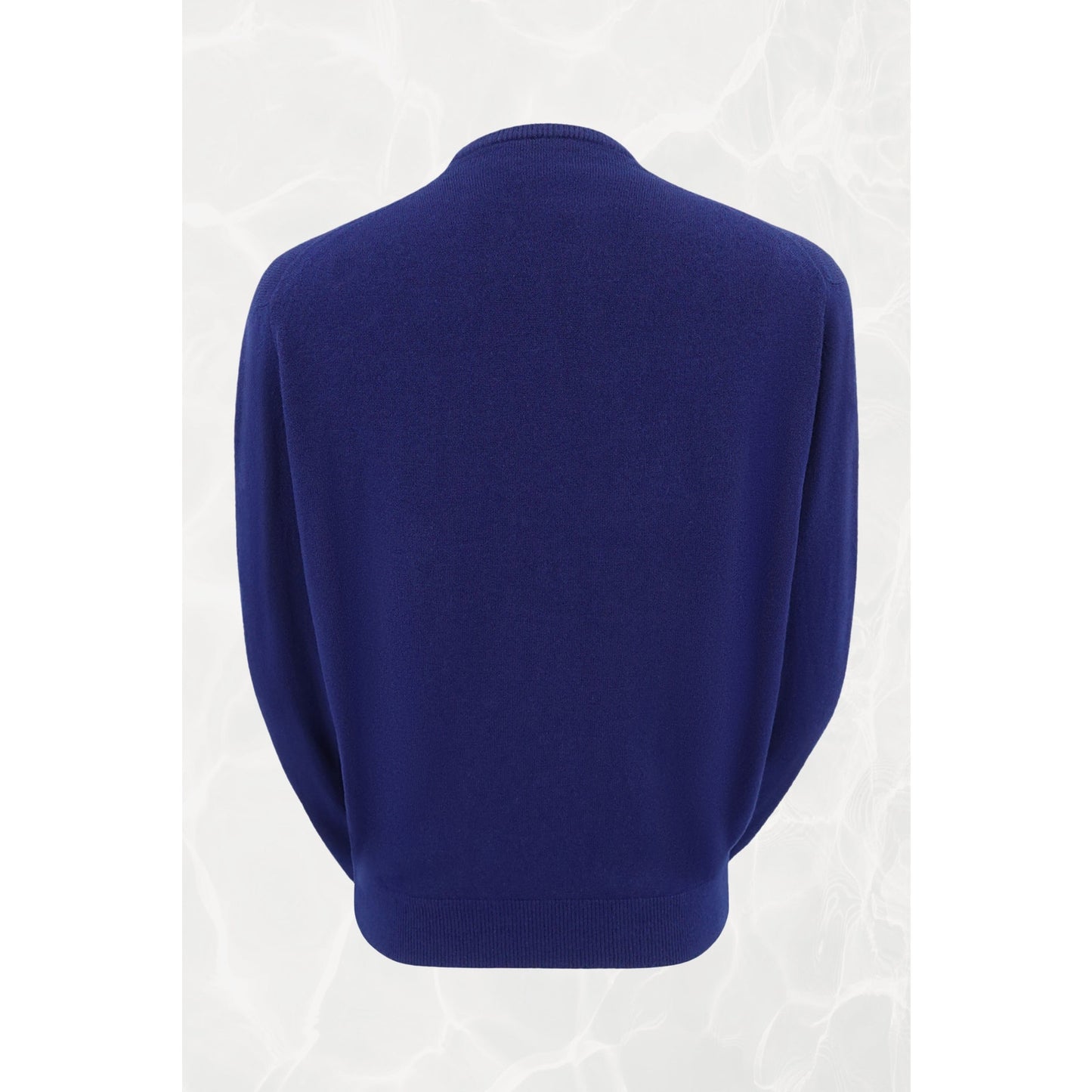Vintage 1960s Schiaparelli Navy Beaded Polka Dot Cardigan