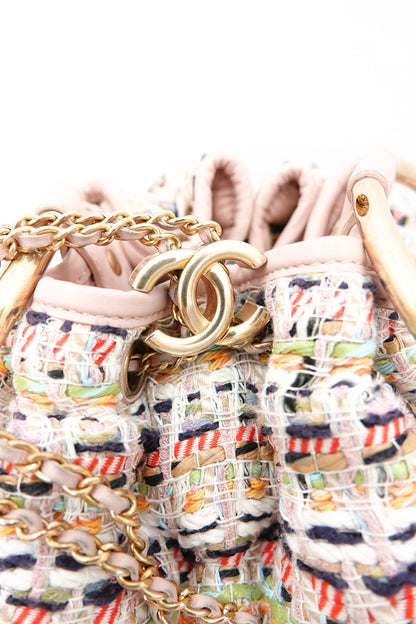 Resort 17 Cuba Collection Tweed 'Chesterfield' Bucket Bag