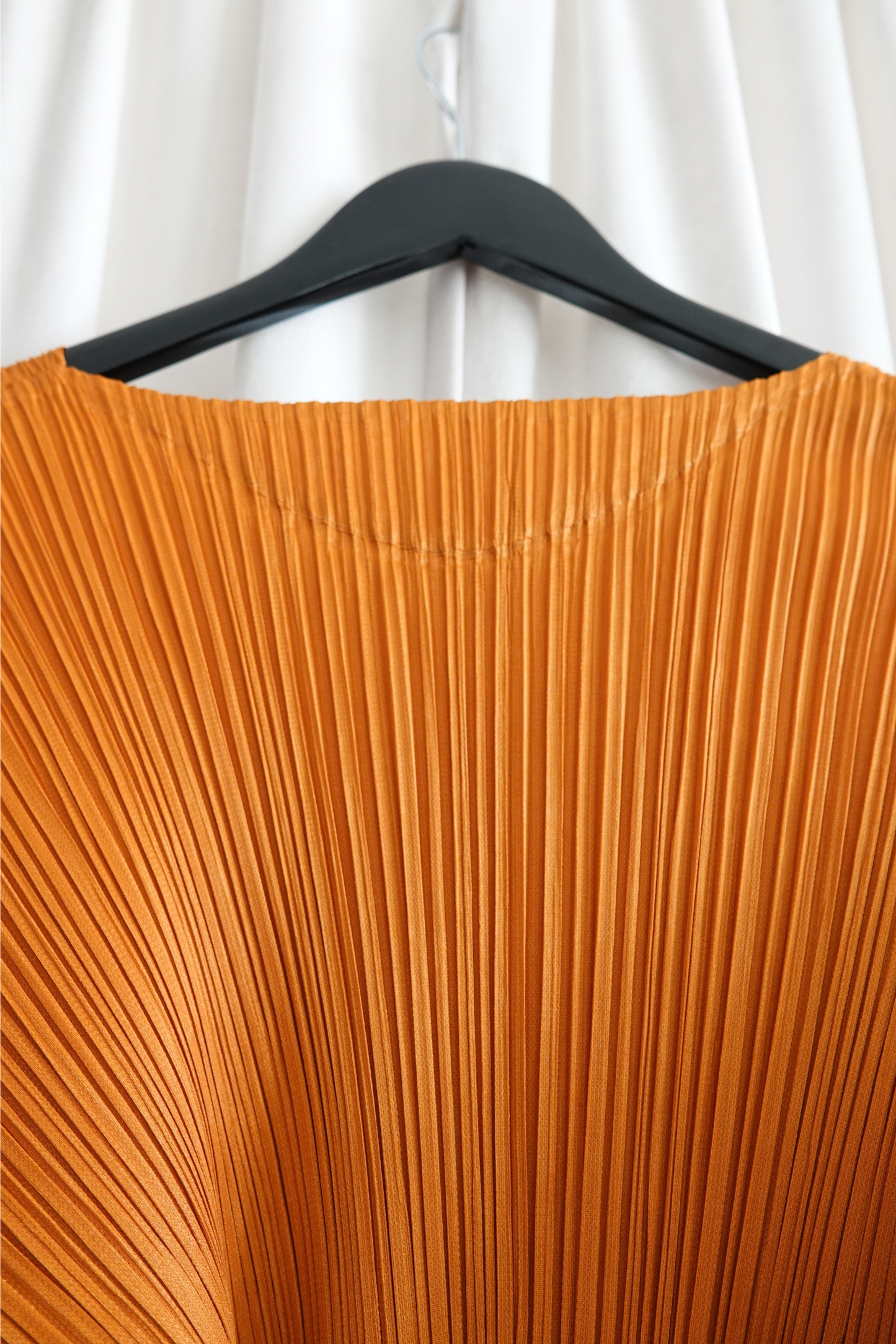 Pleats Please Sculptural Marigold Double-Tulip Sleeve Top