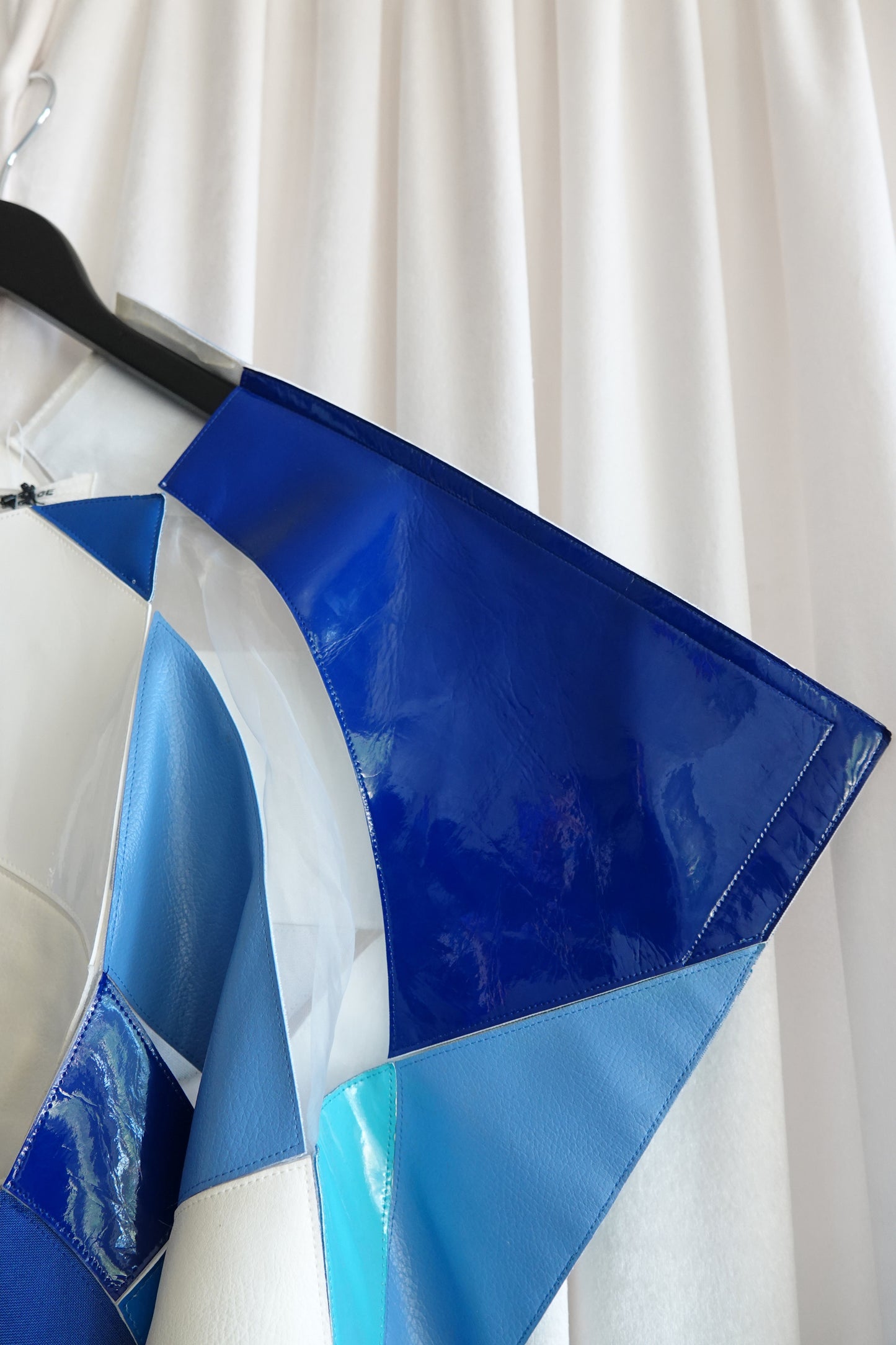 Junya Watanabe COMME des GARÇONS SS2015 panel top, mixed-media surface detail — Disco Palma