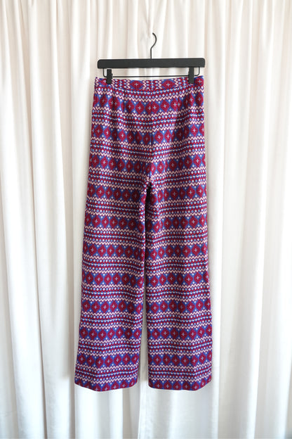 Vintage 1970s Fair Isle knit set, on hanger — Disco Palma
