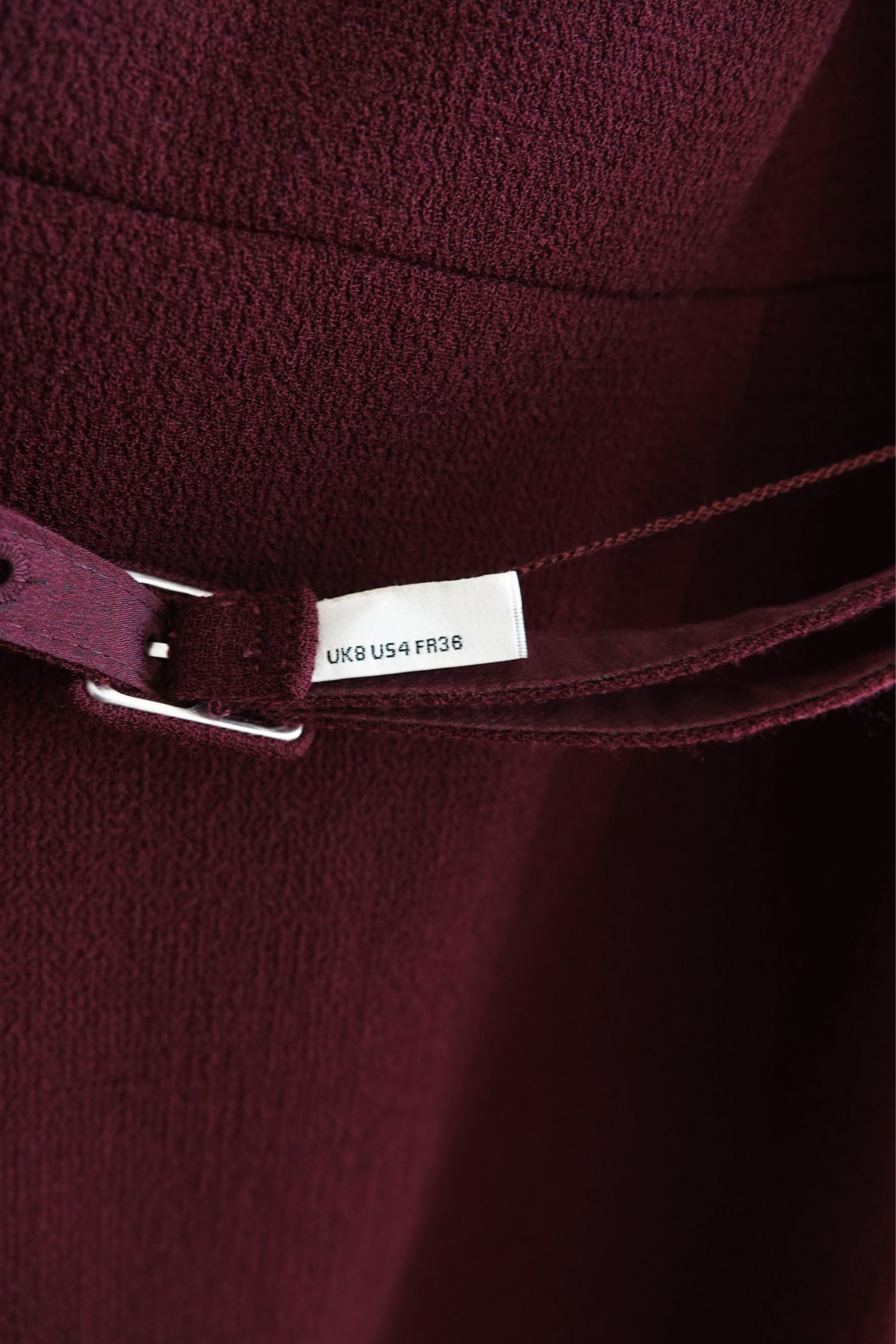 Roland Mouret AW25 Mulberry crepe pencil dress, new with tags detail — Disco Palma