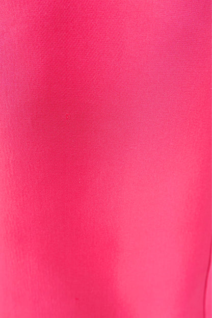 Condition detail — vintage 1960s hot pink fuchsia shift dress