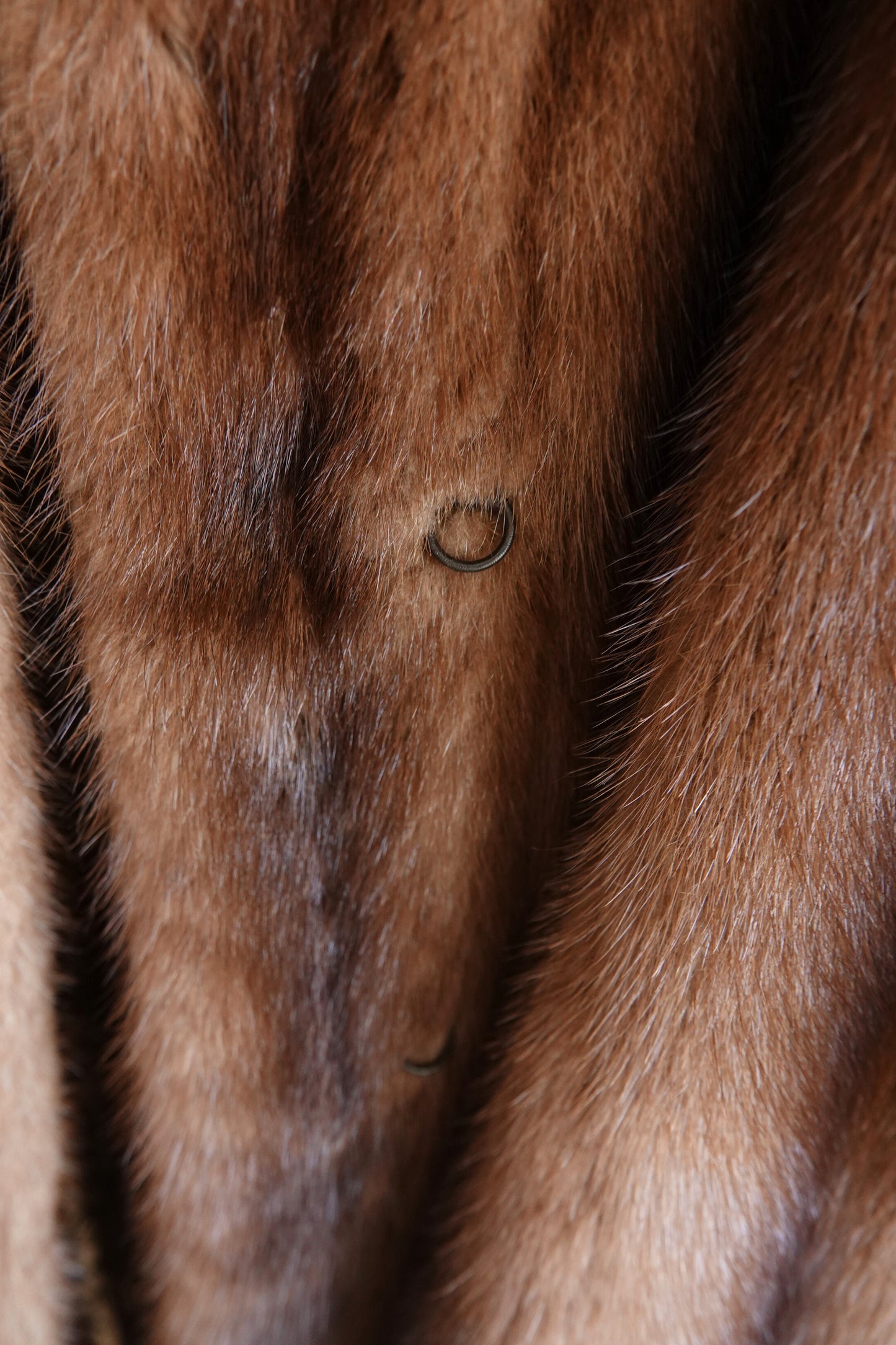 AEM Hurtig Furs  Canadian Mink Coat with Embroidered Silk Lining 1960s - 70s