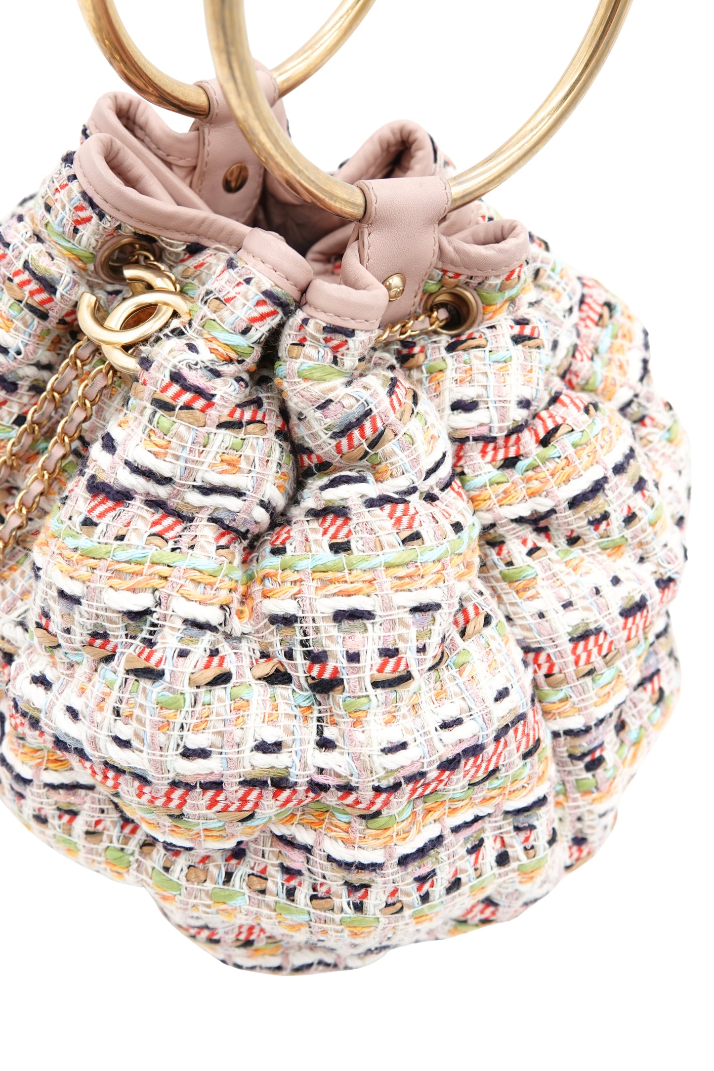 Resort 17 Cuba Collection Tweed 'Chesterfield' Bucket Bag