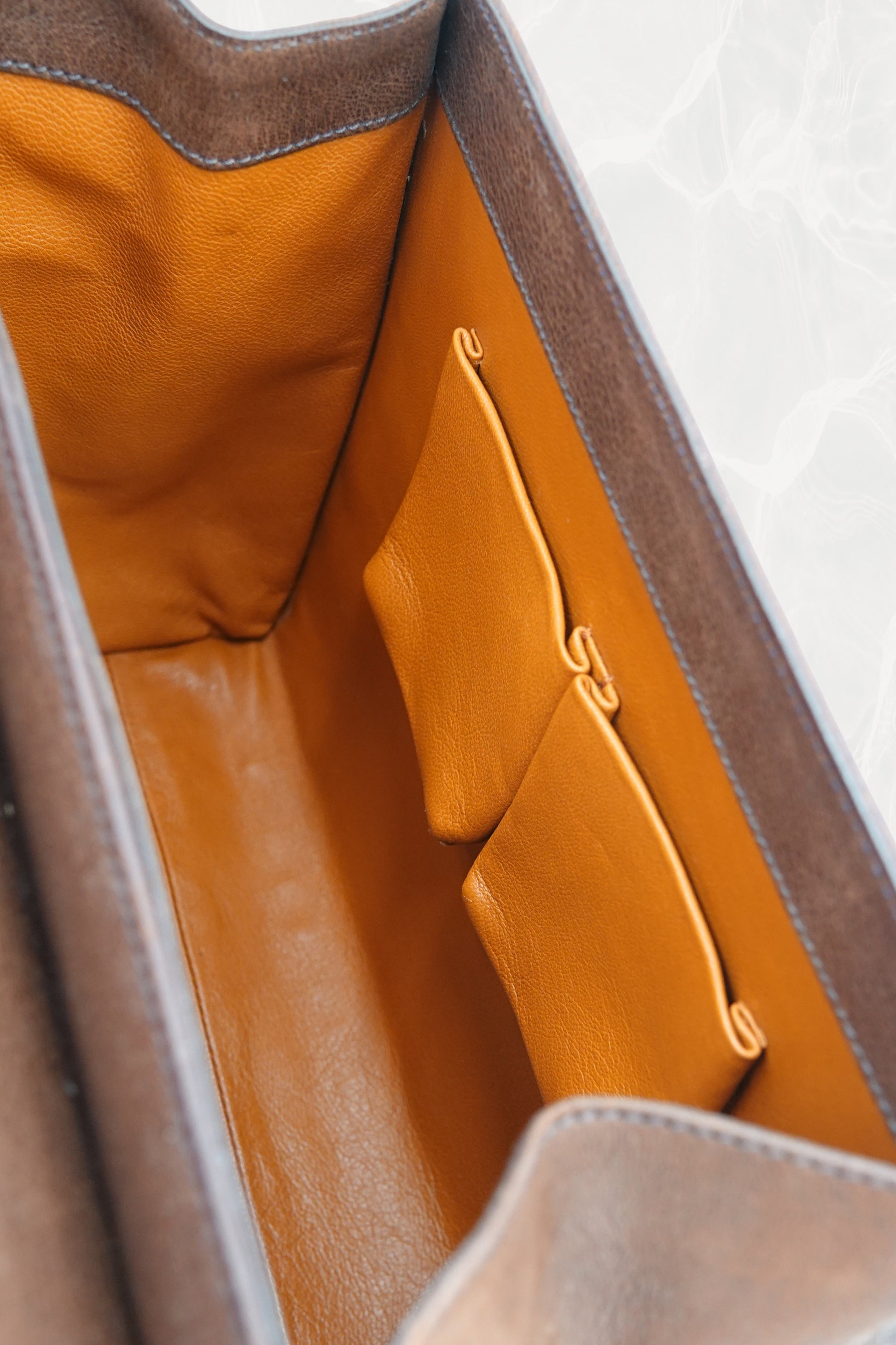 Authenticity card included with vintage 1990s Prada Antic Passamane bag