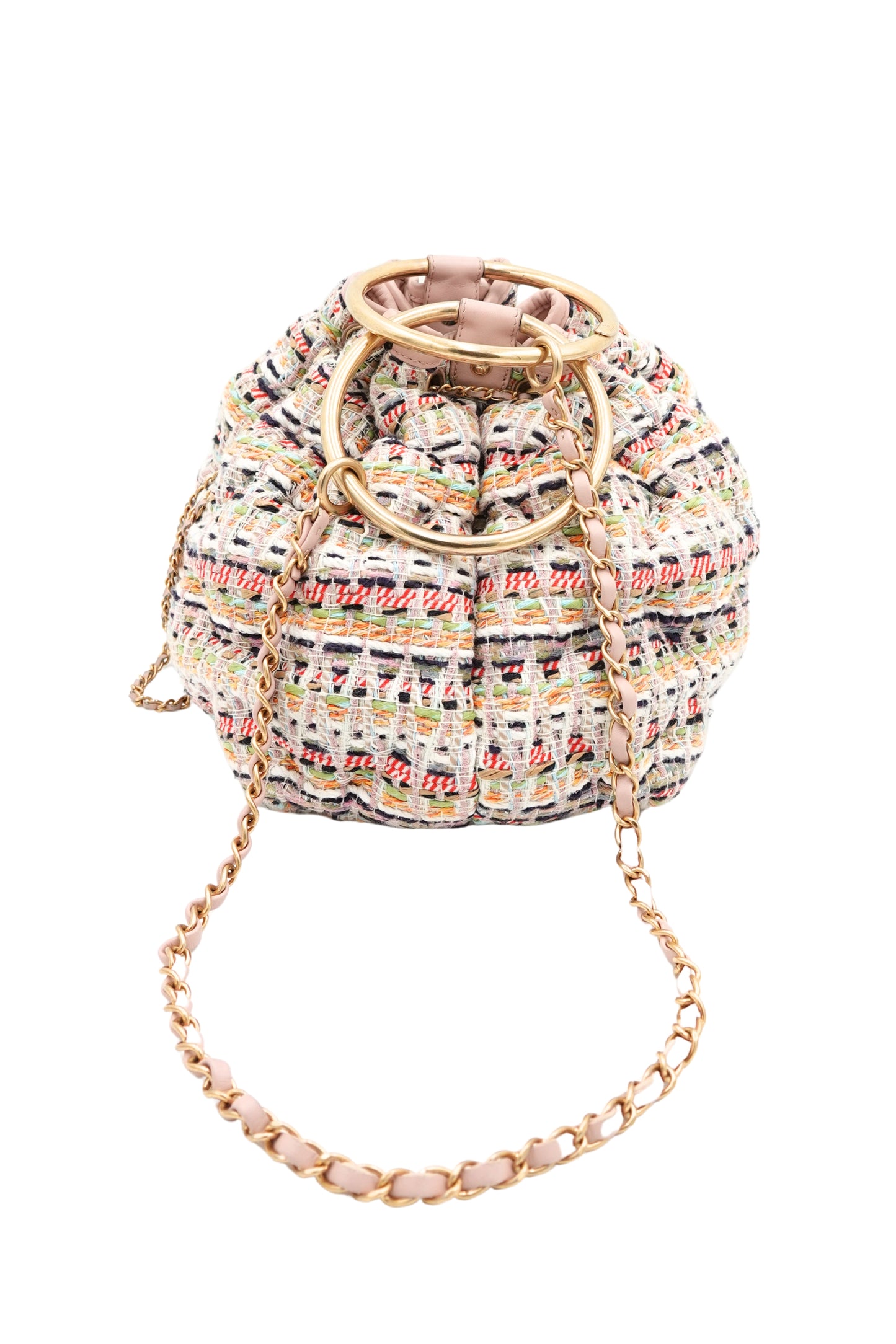 Resort 17 Cuba Collection Tweed 'Chesterfield' Bucket Bag