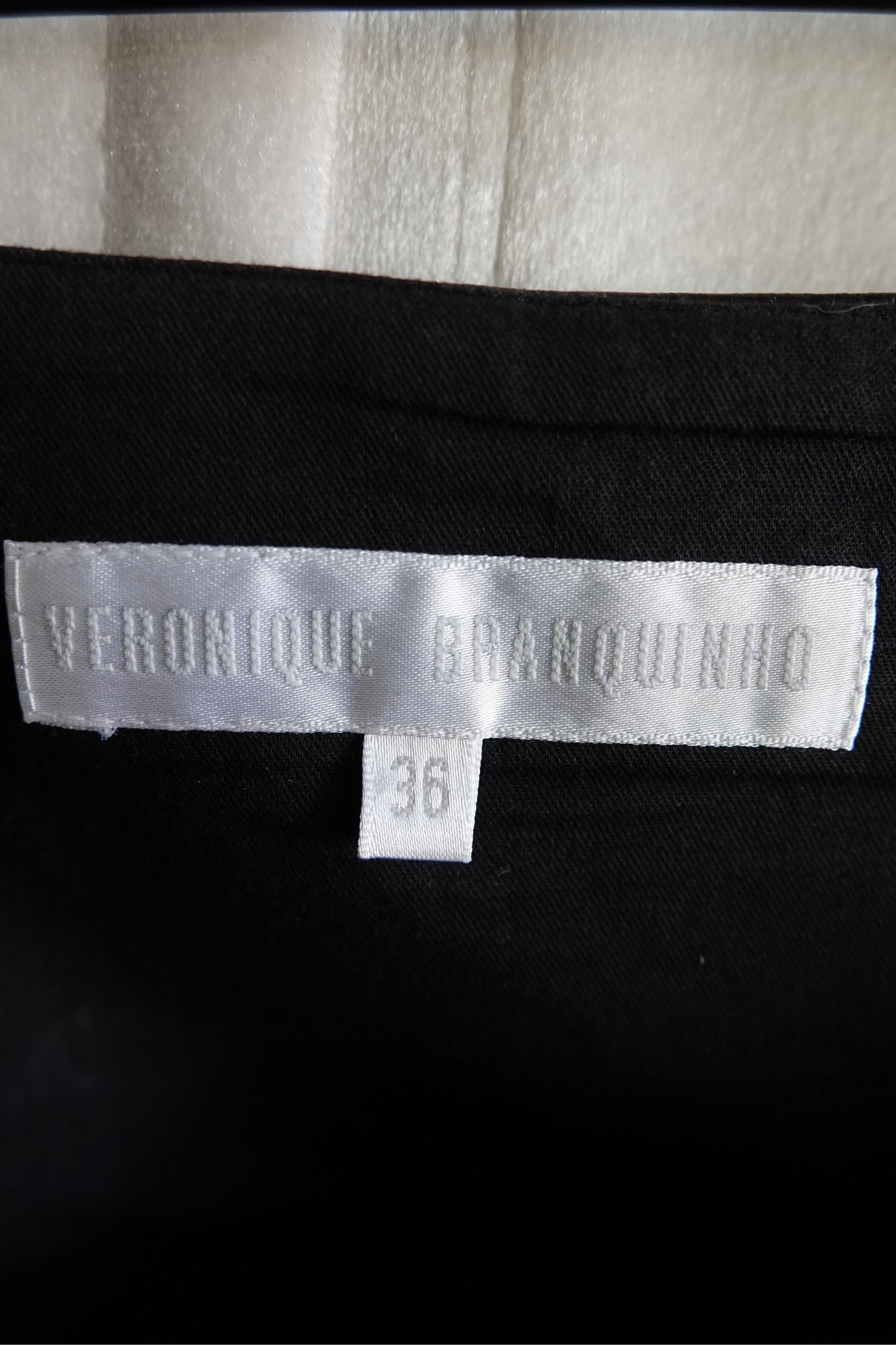 Vintage Early 2000s Black Patchwork Leather Wrap Skirt