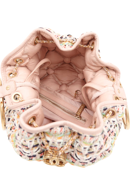 Resort 17 Cuba Collection Tweed 'Chesterfield' Bucket Bag