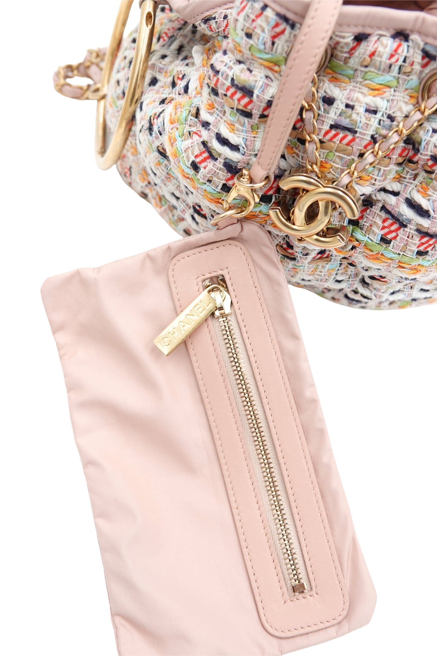 Resort 17 Cuba Collection Tweed 'Chesterfield' Bucket Bag