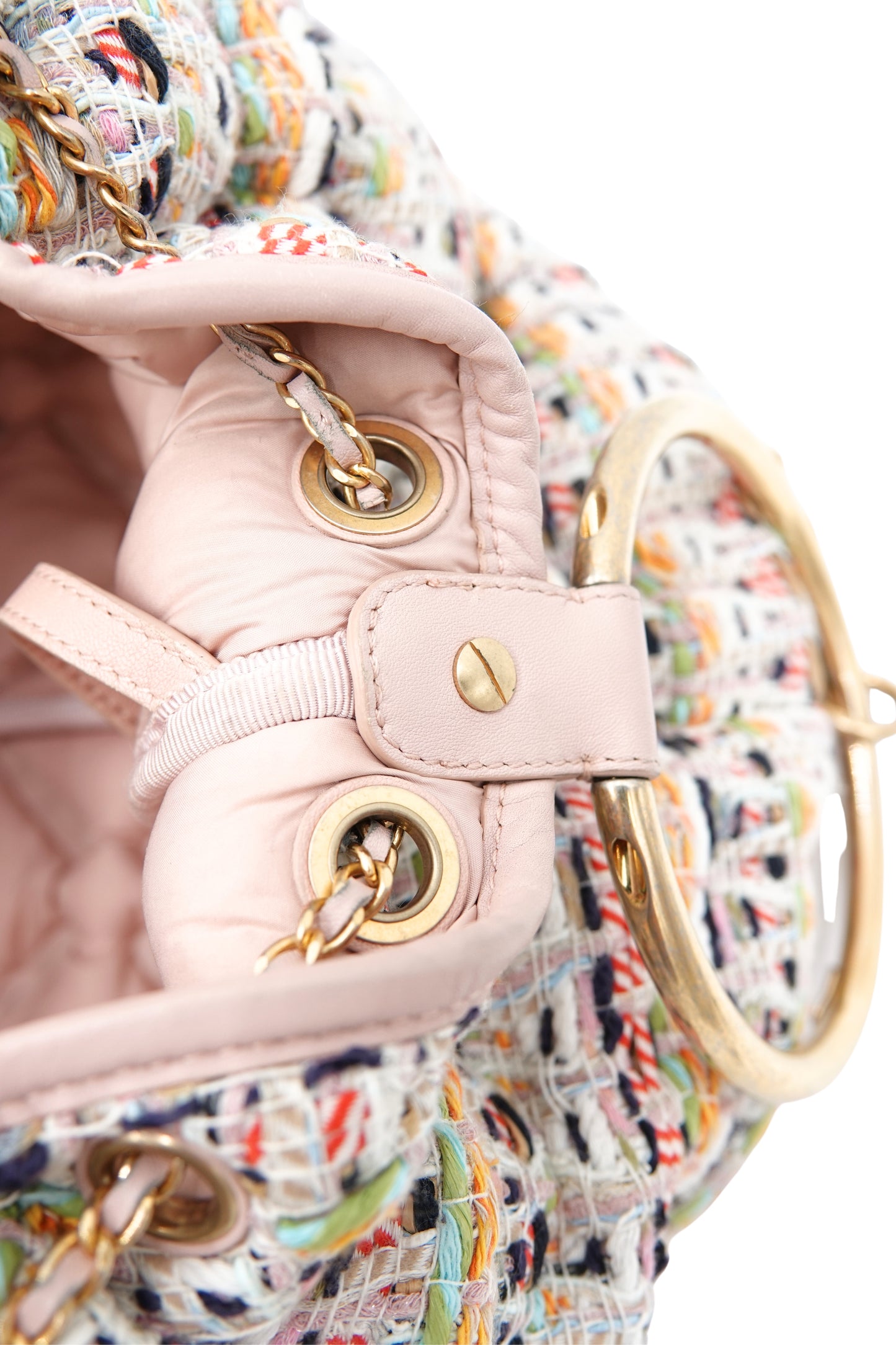 Resort 17 Cuba Collection Tweed 'Chesterfield' Bucket Bag