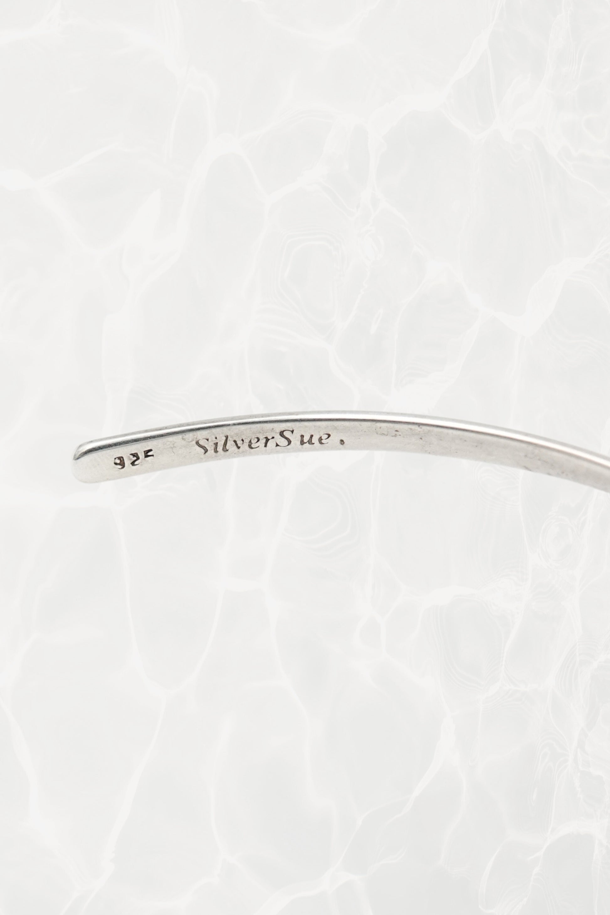 SilverSue neck cuff inner stamp reading 925 SilverSue