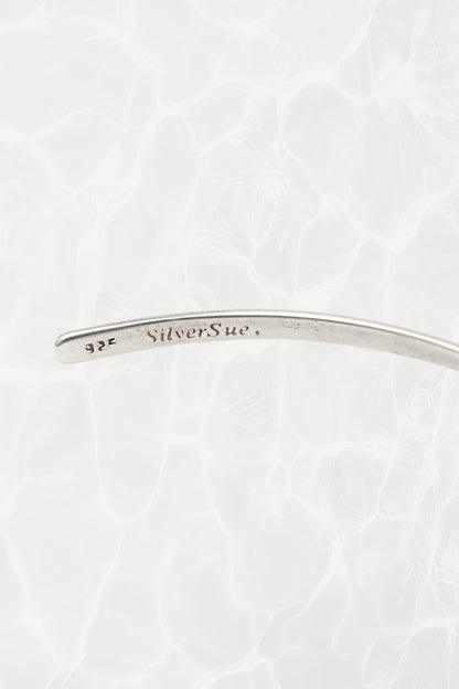 SilverSue neck cuff inner stamp reading 925 SilverSue