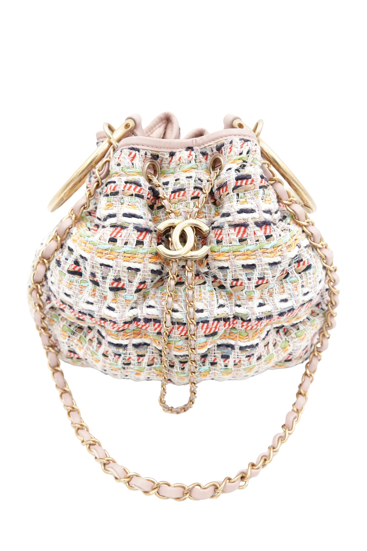 Resort 17 Cuba Collection Tweed 'Chesterfield' Bucket Bag