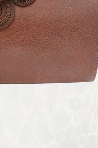 Prada Antic Passamane bag - side profile showing structured silhouette