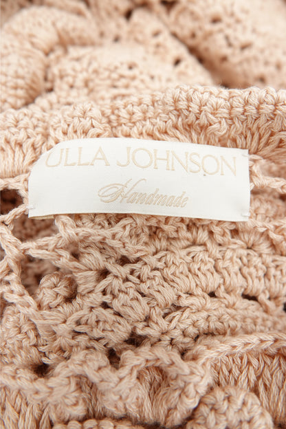 AW24 Hand Crocheted Cotton Paisley 'Kamaria' Dress
