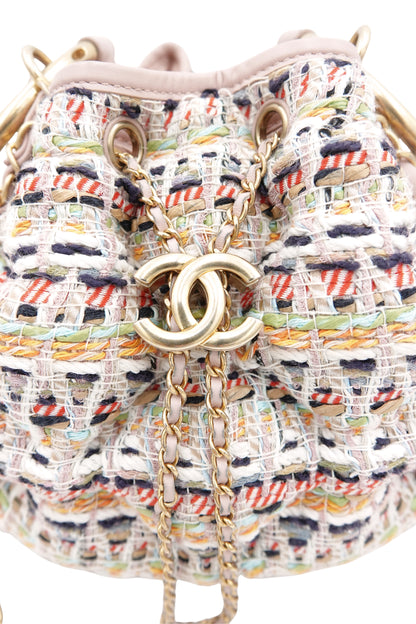 Resort 17 Cuba Collection Tweed 'Chesterfield' Bucket Bag