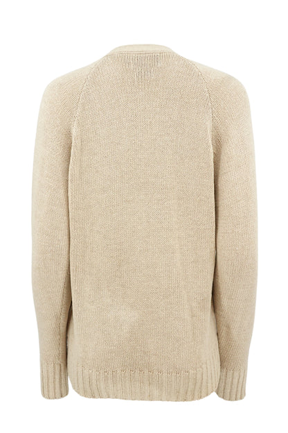 Vintage Polo Unisex 1989 Lambsuede & Silk Knit Cardigan