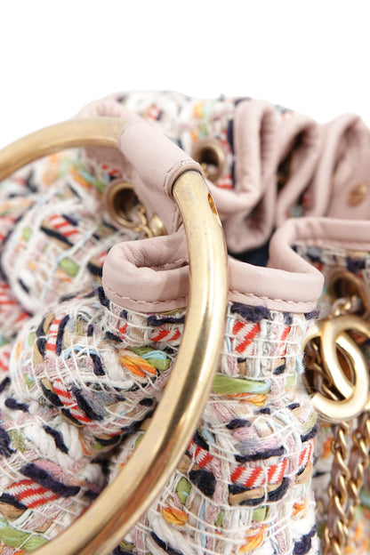 Resort 17 Cuba Collection Tweed 'Chesterfield' Bucket Bag
