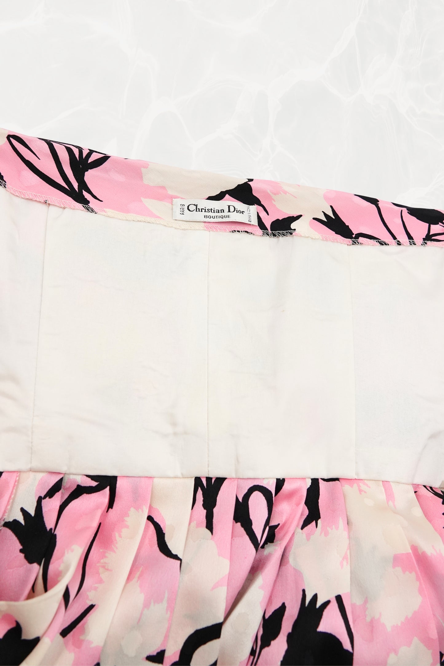 Christian Dior Boutique label detail — Disco Palma