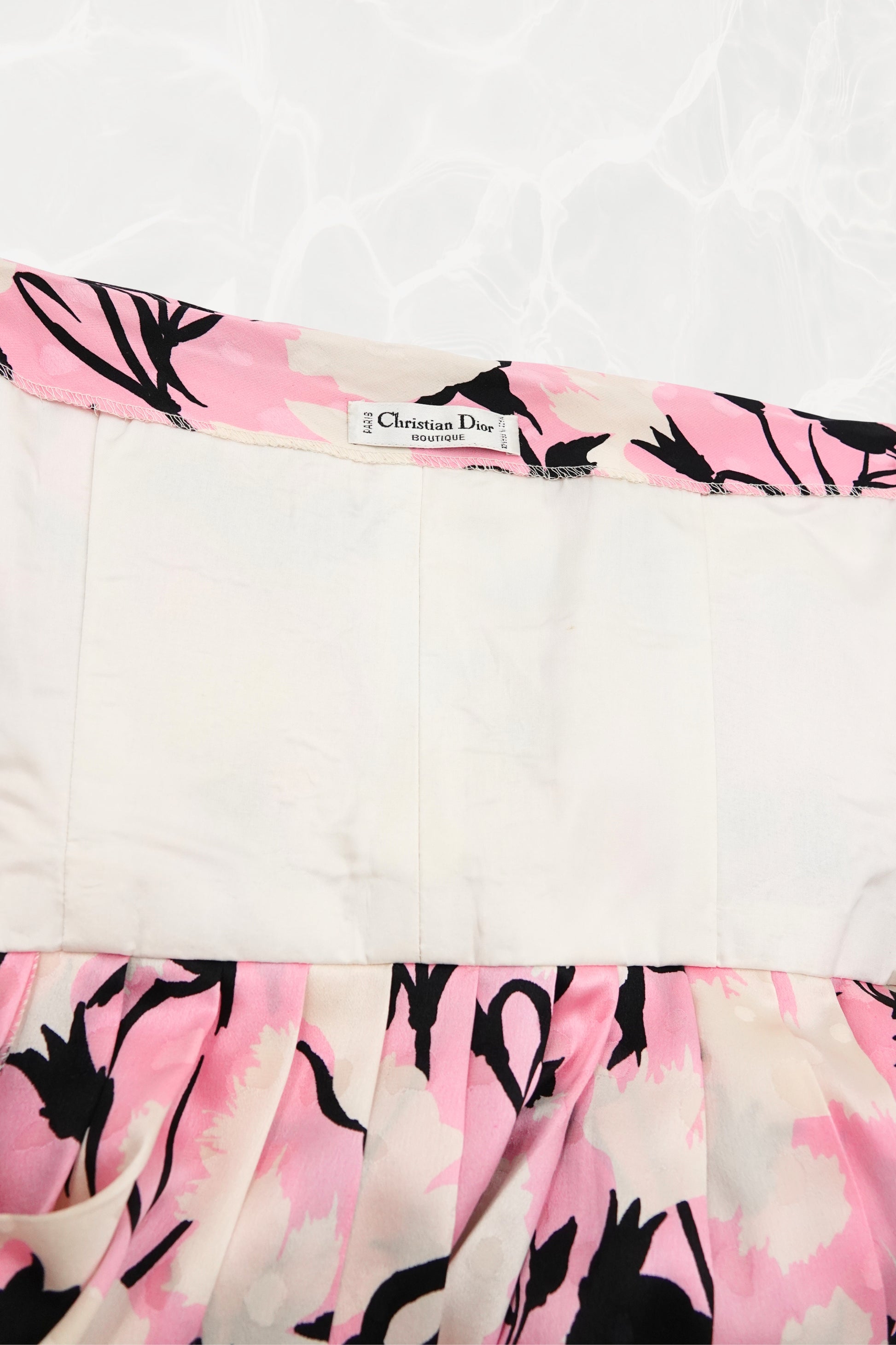Christian Dior Boutique label detail — Disco Palma
