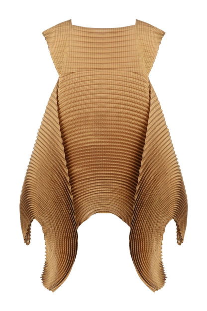 AW14 "Rhythmatic Forest" Runway Ring Pleats Transformable Sculptural Dress