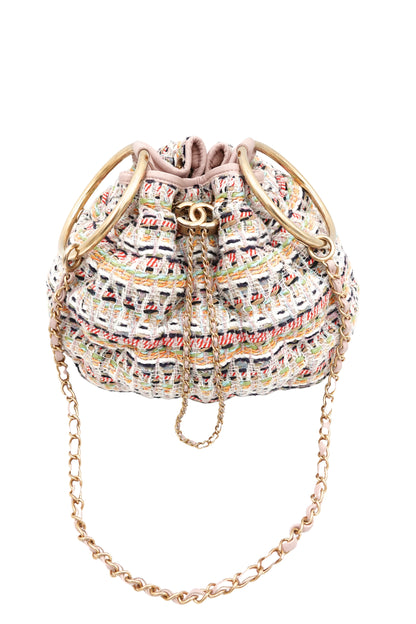 Resort 17 Cuba Collection Tweed 'Chesterfield' Bucket Bag
