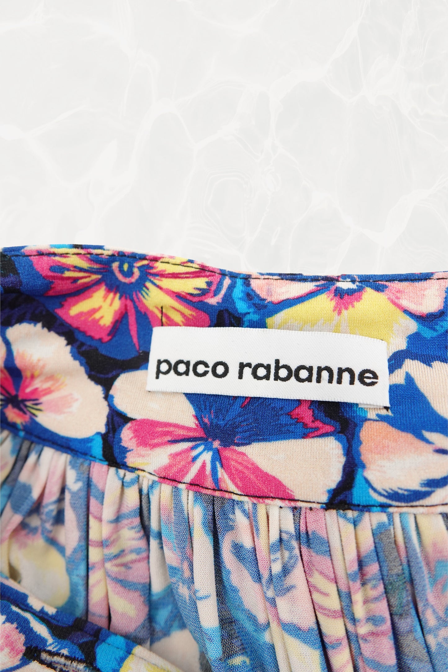 SS22 Two-Piece Fluorescent Floral Pant Set