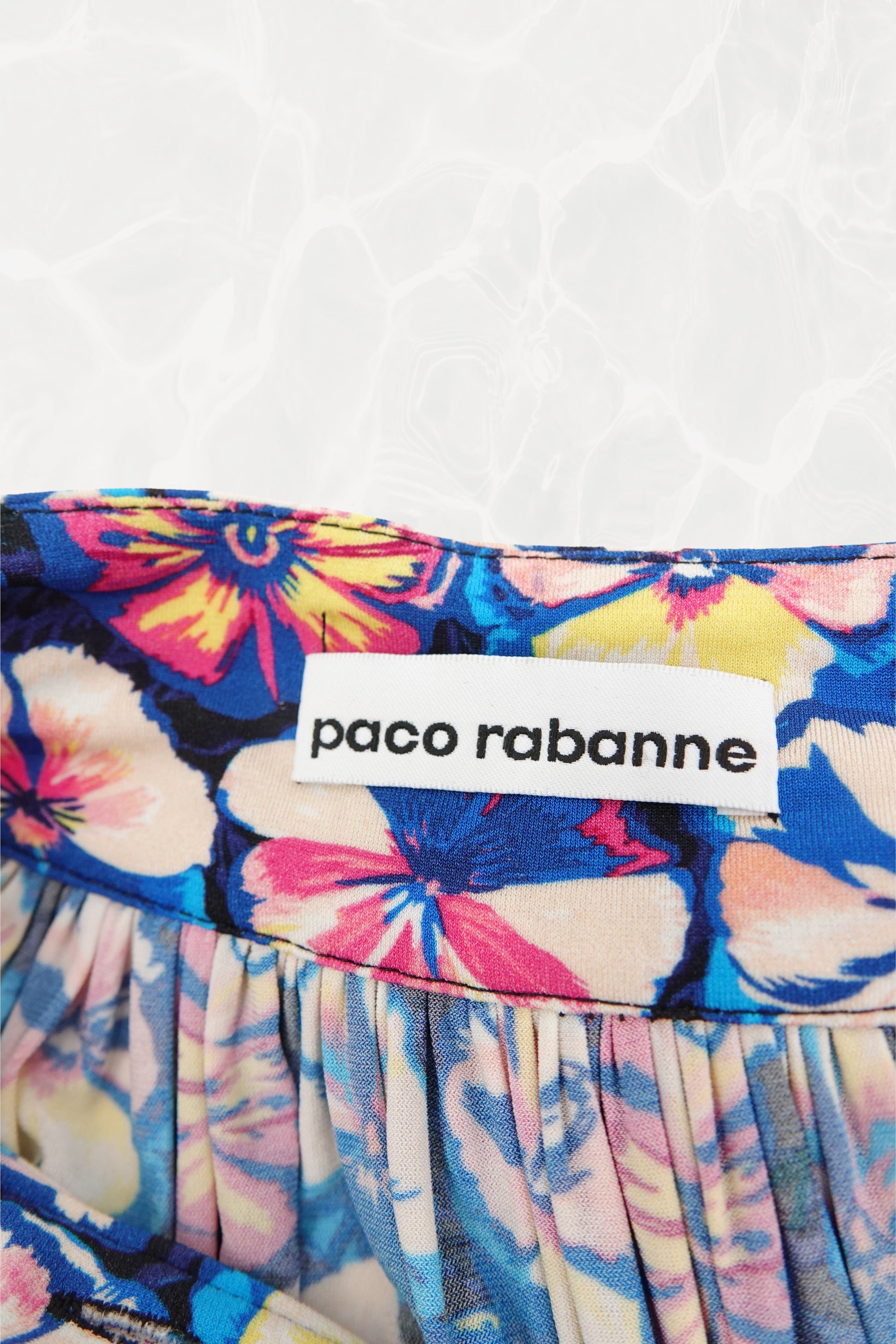 SS22 Two-Piece Fluorescent Floral Pant Set