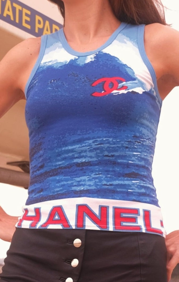 Surf Line SS02 CC Logo Tank Top