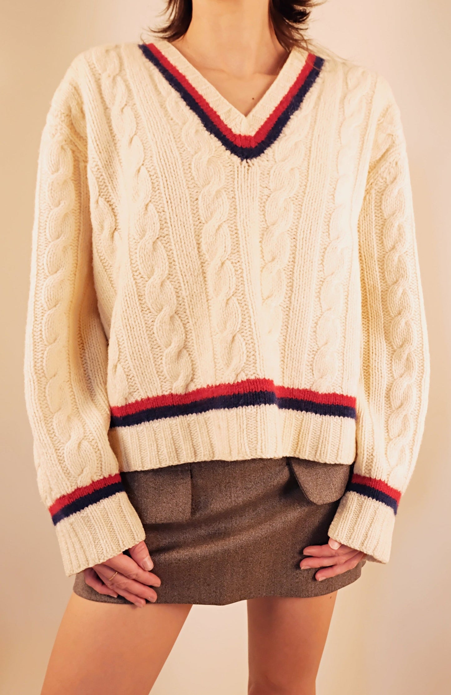 Vintage 70's Collegiate Sweater