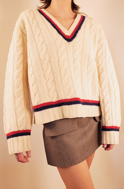 Vintage 70's Collegiate Sweater