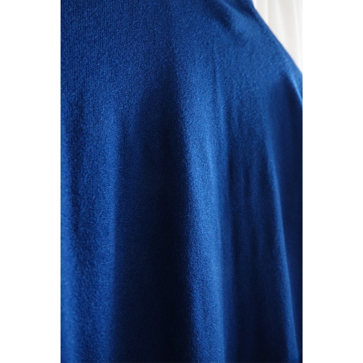 Vintage 1960s Schiaparelli Navy Beaded Polka Dot Cardigan